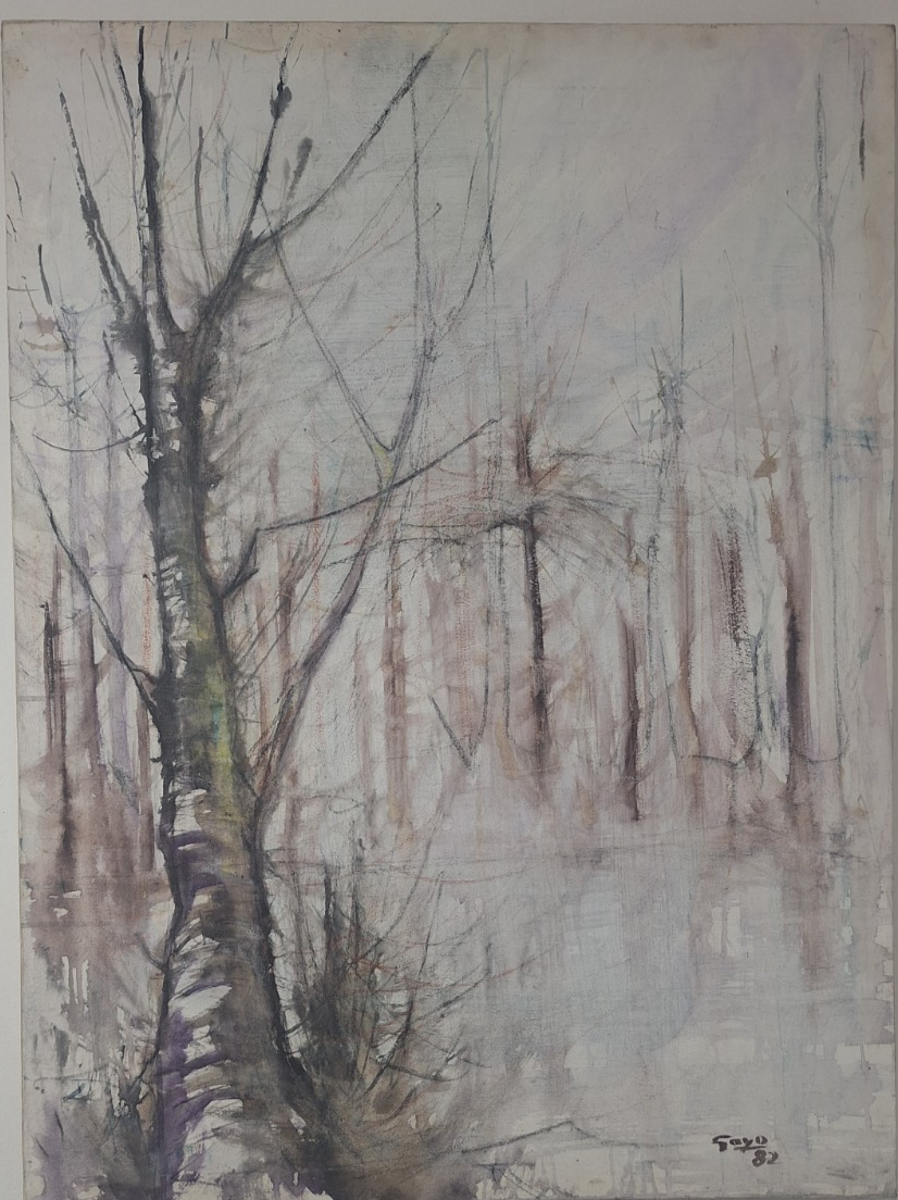 Miguel Gayo 1982 - Contemporary Oil Canvas Painting