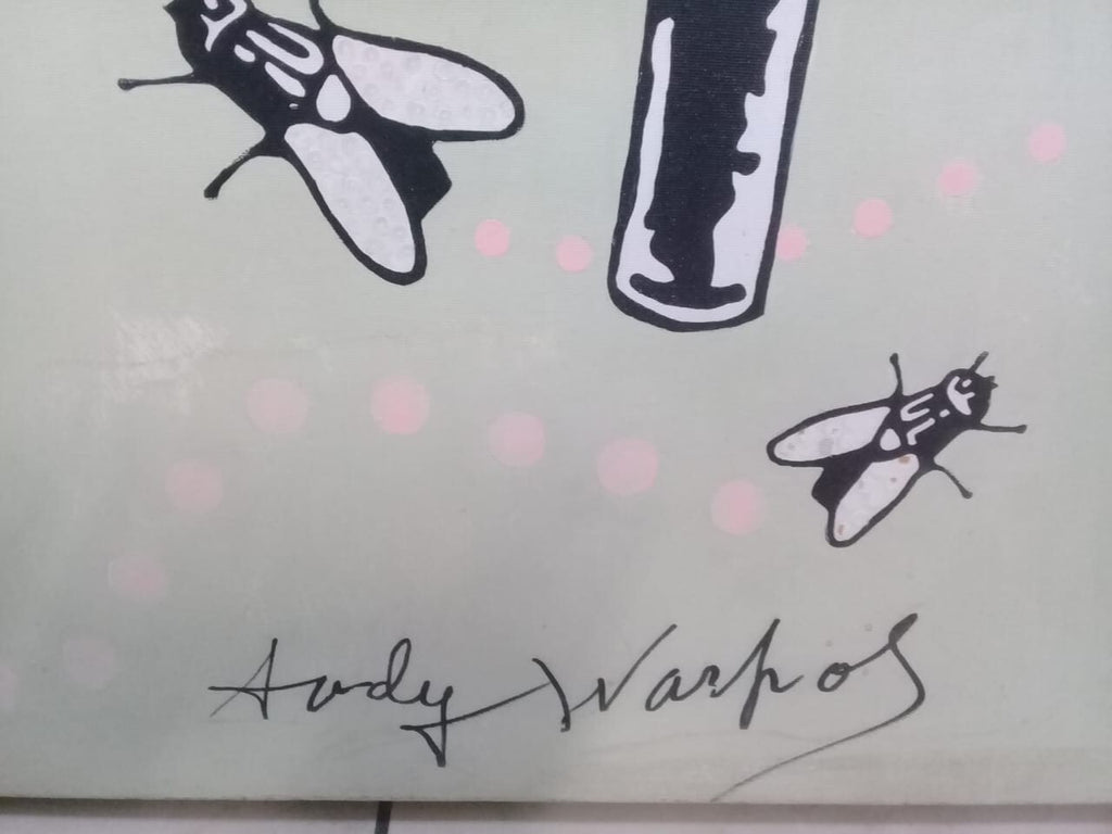 Style of Andy WARHOL / Art Appraisal / 1979 Handmade Painting