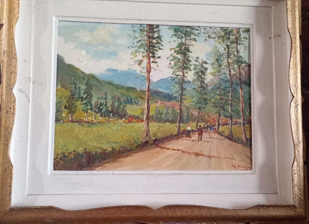 FINE European Landscapes /  1960's - Oil canvas Painting