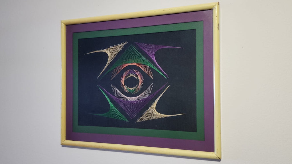 Vintage String Art / Hilography / Amazing / Awesome " The all-seeing eye"