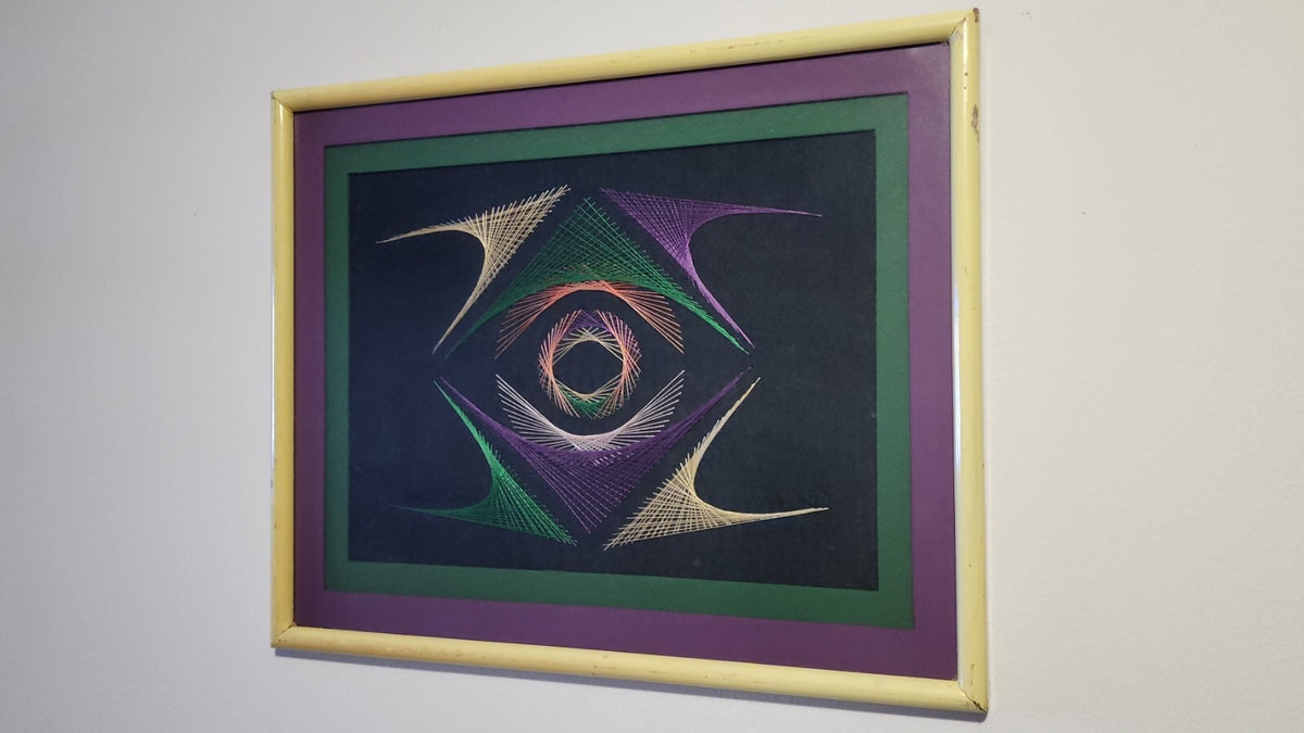 Vintage String Art / Hilography / Amazing / Awesome " The all-seeing eye"