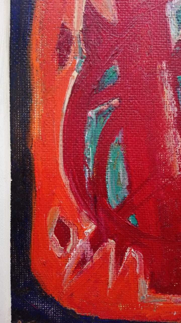 FINE Brasil Contemporary art  /oil painting support "nordex"  / Wonderful piece