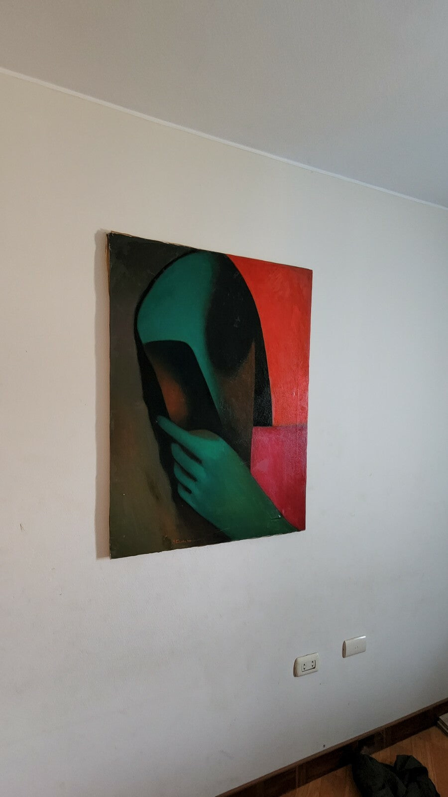 FINE ART Antique Oil Canvas Painting / signed: 2000 / Contemporary art / Amazing