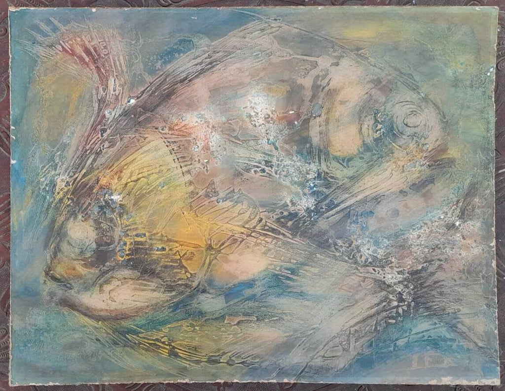 Peruvian Contemporary Old Master: OLIVA LARA 1984 - FINE ARTWORK