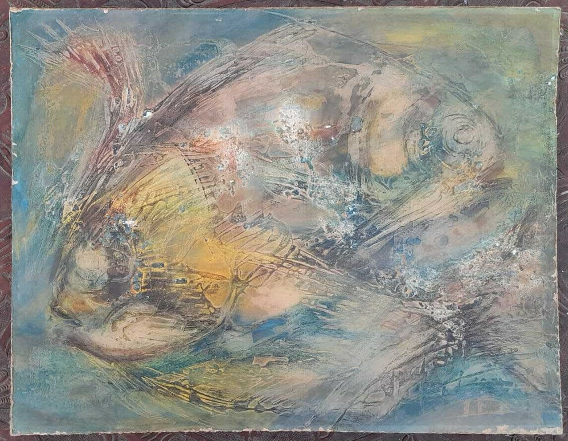 Peruvian Contemporary Old Master: OLIVA LARA 1984 - FINE ARTWORK