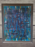 Contemporary Abstract Oil painting -  Syle of LEE KRASSNER