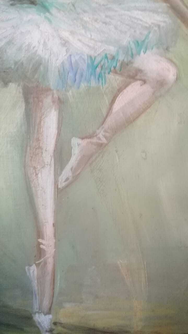 EDGAR DEGAS - After Oil Painting - Vintage Art / UNIQUE