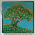 NICOLAS GARCIA URIBURU - Contemporary  Oil Canvas "Ombú"