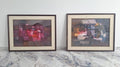 Contemporay Oil Canvas painting  / Signed by the artist