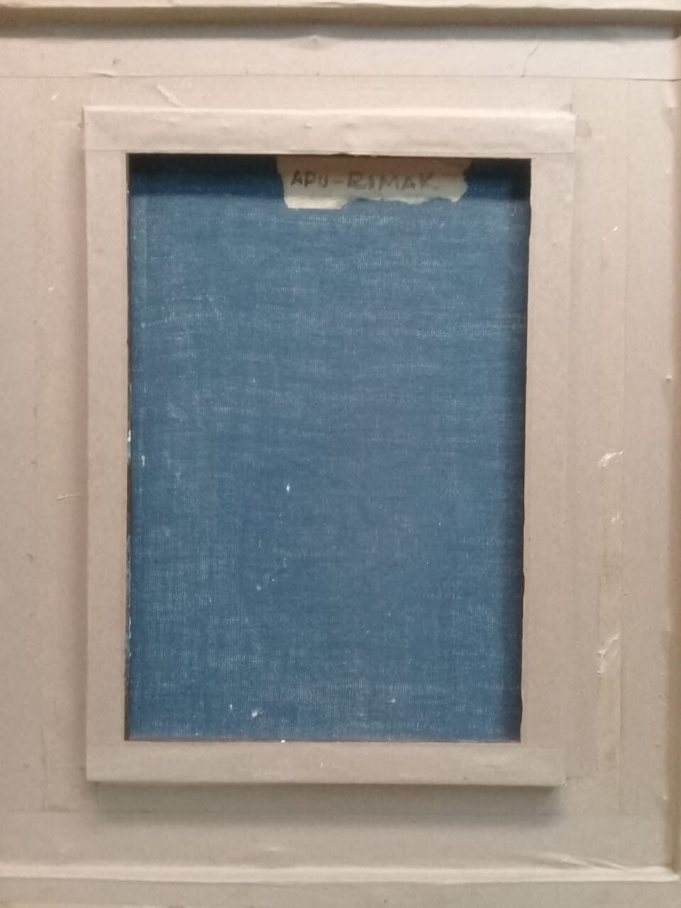 FINE ART Peruvian Master: Alejandro Gonzales APU-RIMAK - Oil Cardboard Canvas
