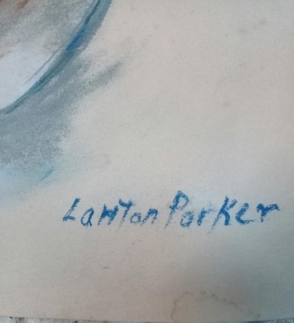 Fine Art - Pastel Portrait - Lawton Parker / Signed / Unique / children