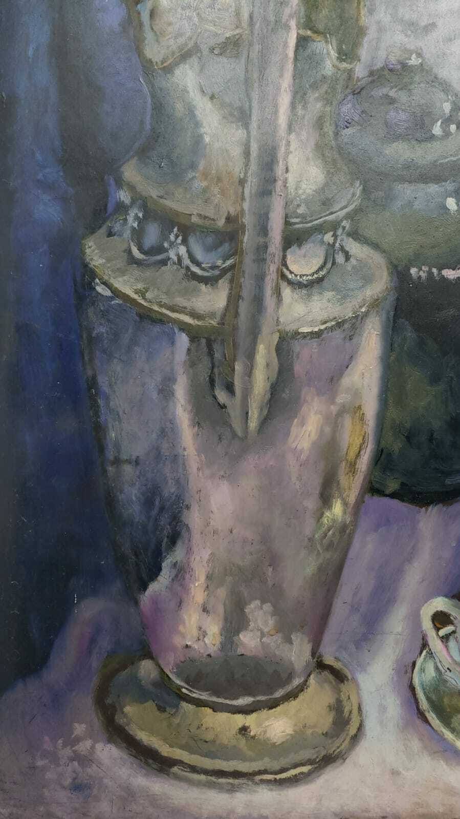 Style of  by George Braque - Oil painting signed / Contemporary
