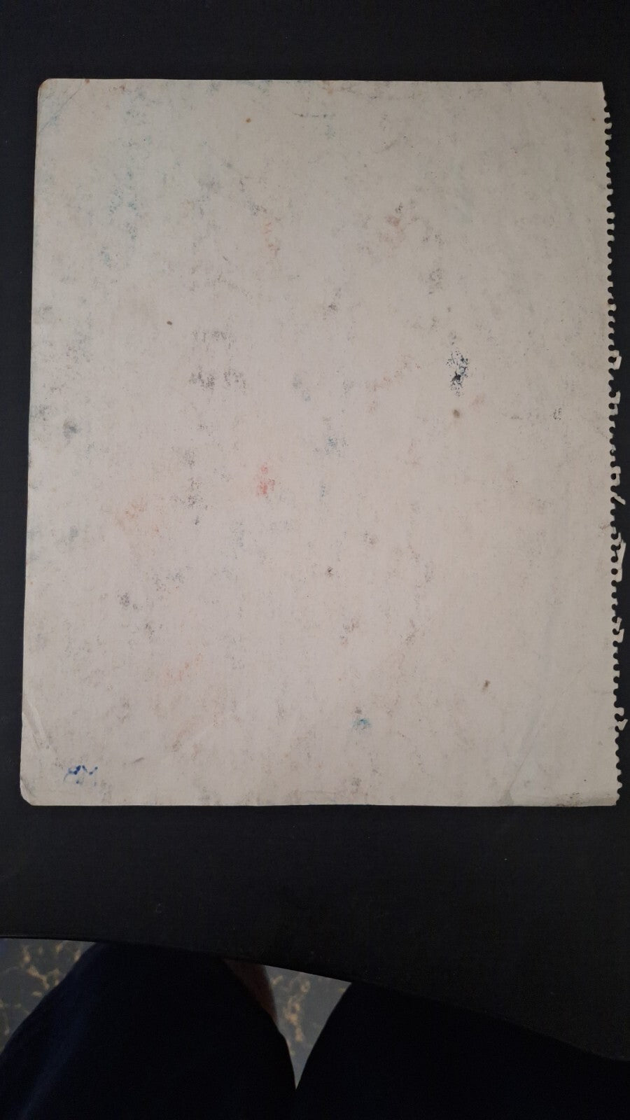 Fine Pens on cardboard paper signed MB , rare art from 60s