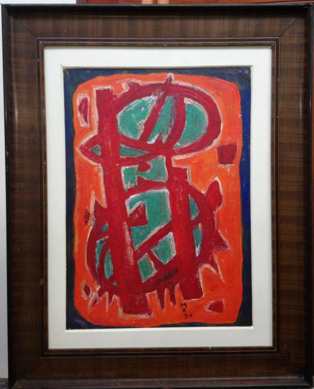 FINE Brasil Contemporary art  /oil painting support "nordex"  / Wonderful piece