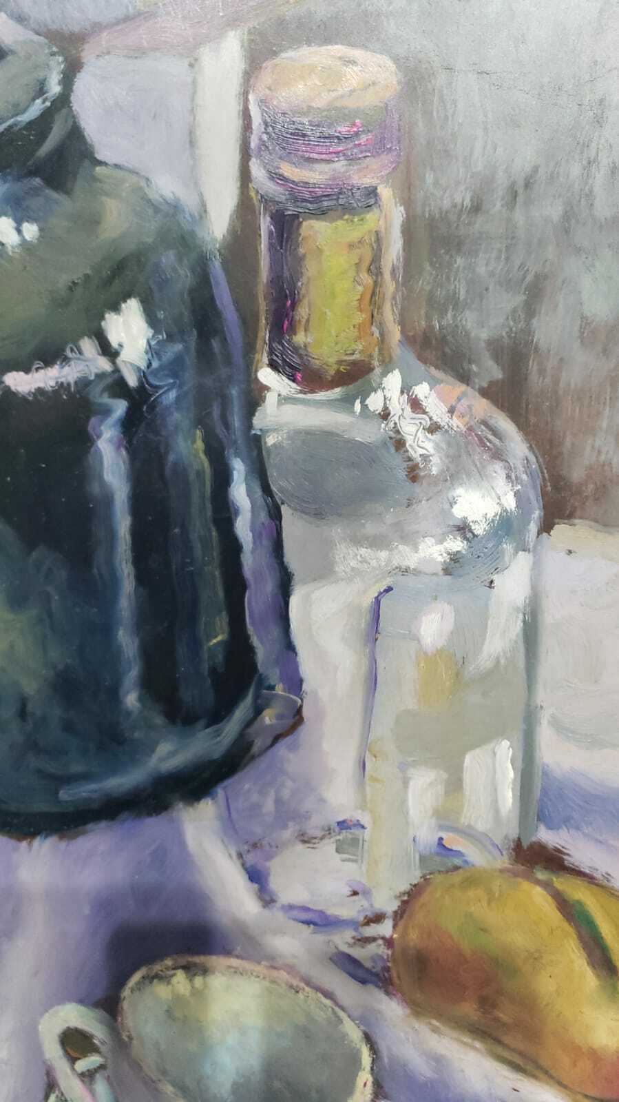 Style of  by George Braque - Oil painting signed / Contemporary