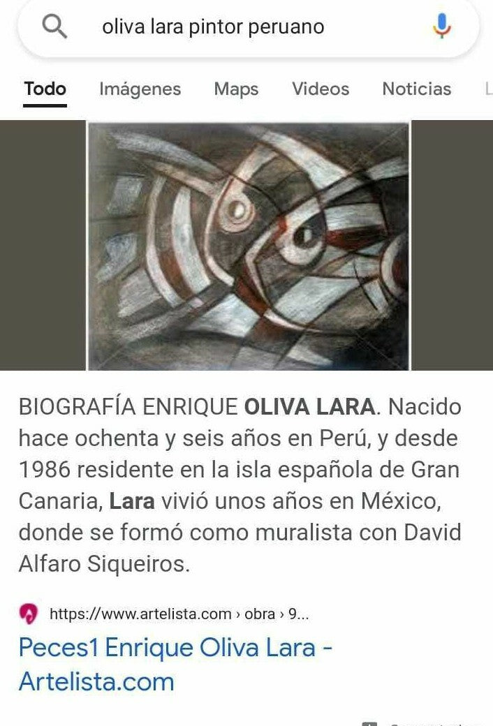 Peruvian Contemporary Old Master: OLIVA LARA 1984 - FINE ARTWORK