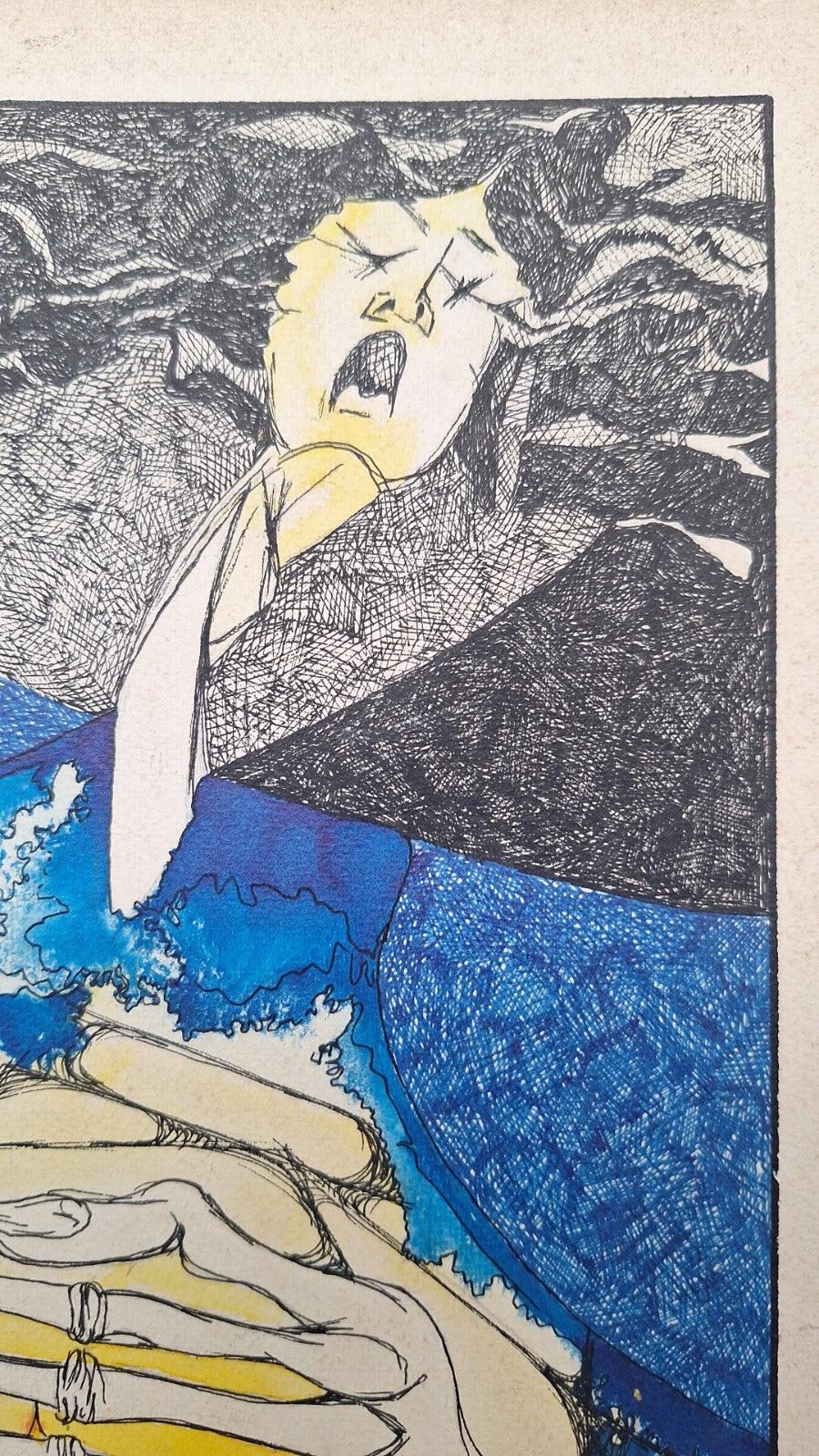 Luis Moscol - JAPANESE DESING - Ink & Pigment / UNIQUE