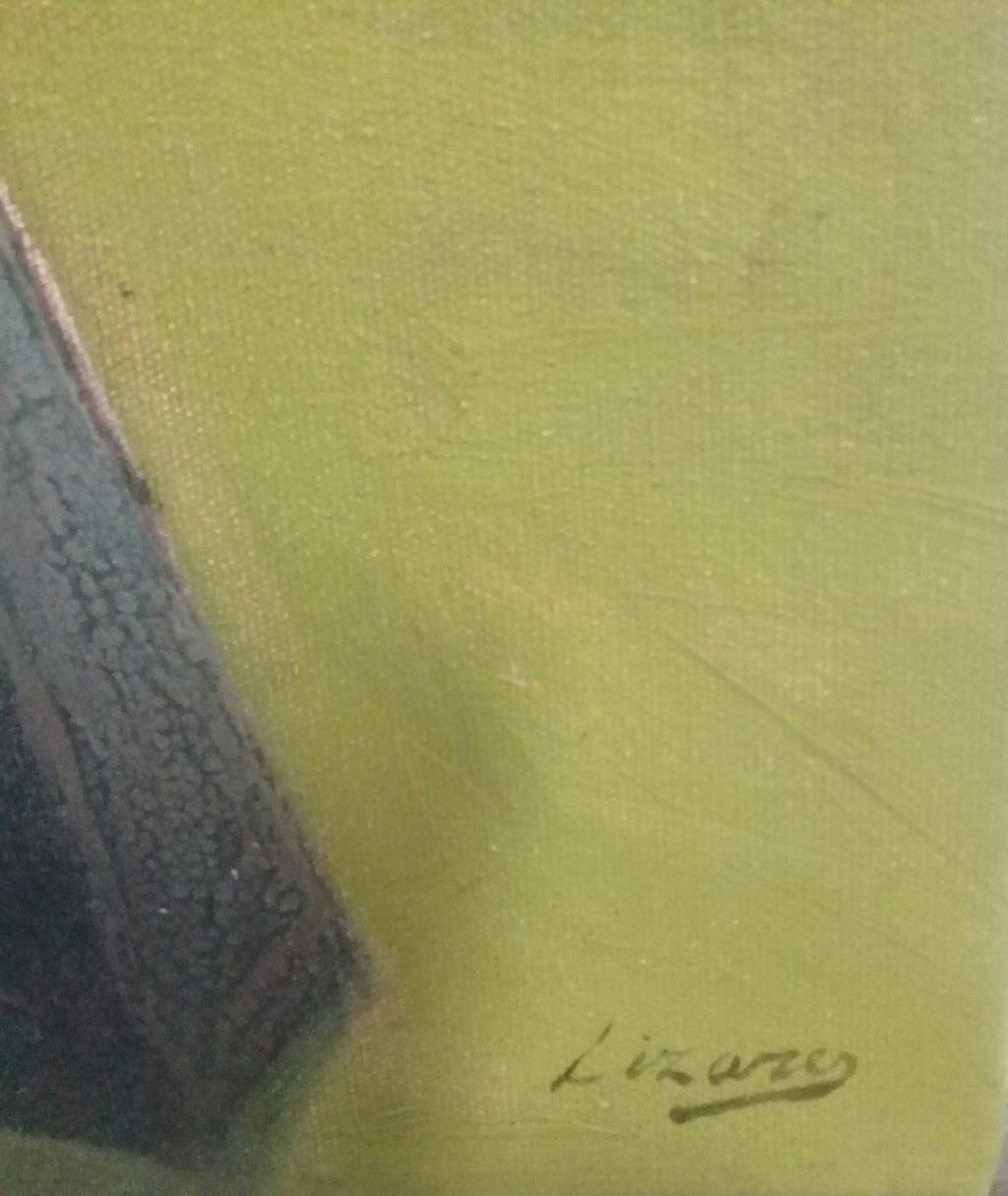 Amazing! FINE ART Master: Luis Lizares 1982 - Oil Canvas Painting / Very Rare