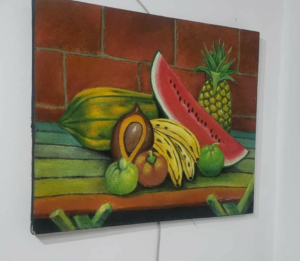 Antique Oil Canvas 1976 Signed "Guillen" - Amazing Still Life / FINE Vintage