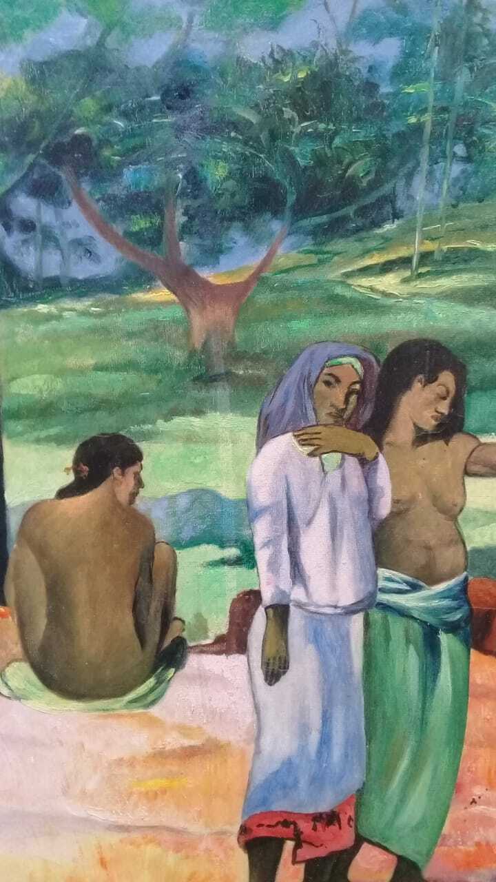 Paul Gauguin - After Oil canvas painting / signed