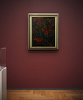 Jean René Bazaine (French, 1904–2001) Oil Canvas Painting / Unique Piece