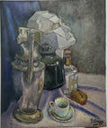 Style of  by George Braque - Oil painting signed / Contemporary