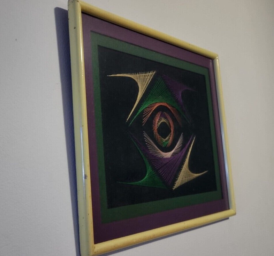 Vintage String Art / Hilography / Amazing / Awesome " The all-seeing eye"