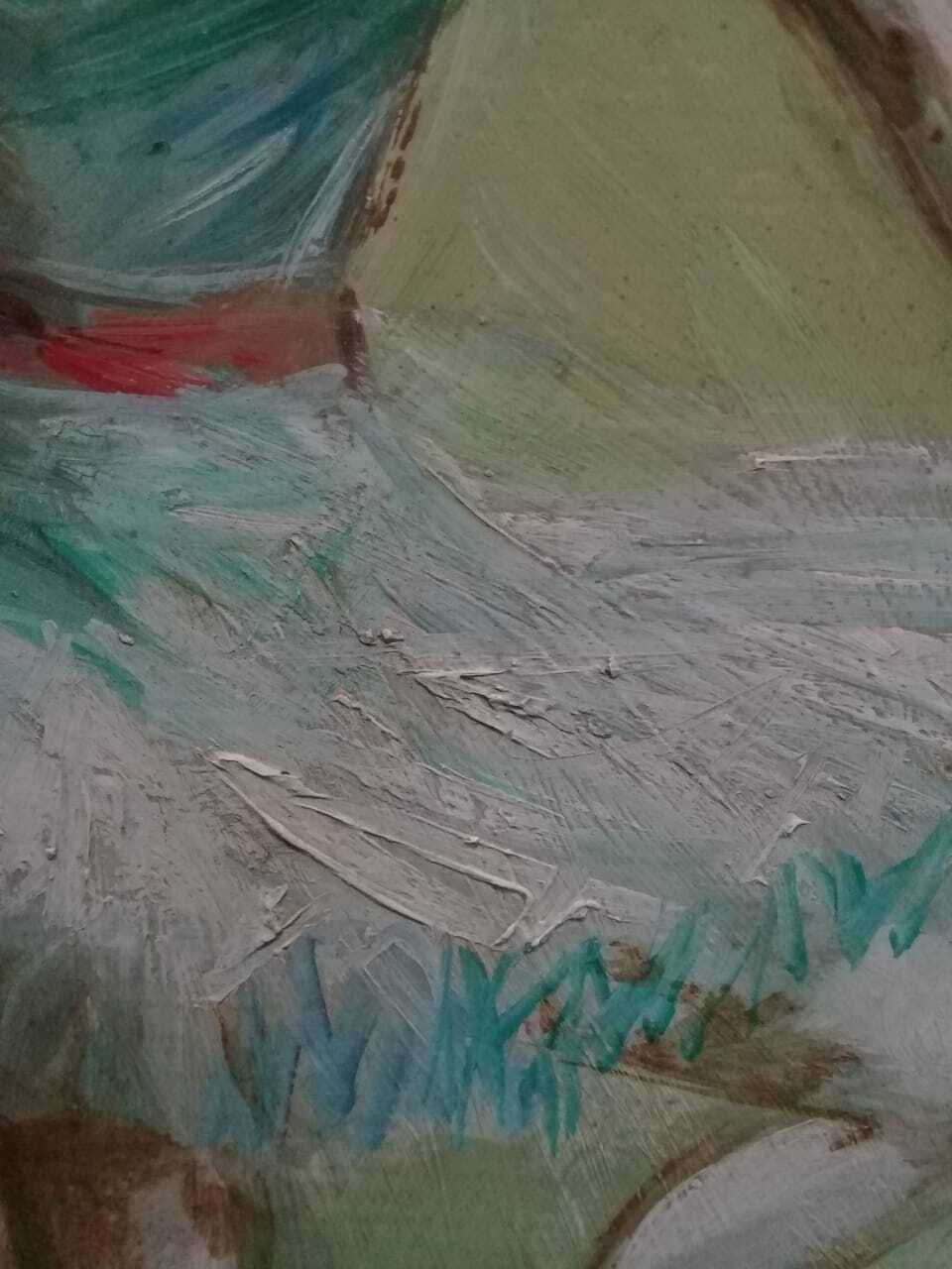 EDGAR DEGAS - After Oil Painting - Vintage Art / UNIQUE