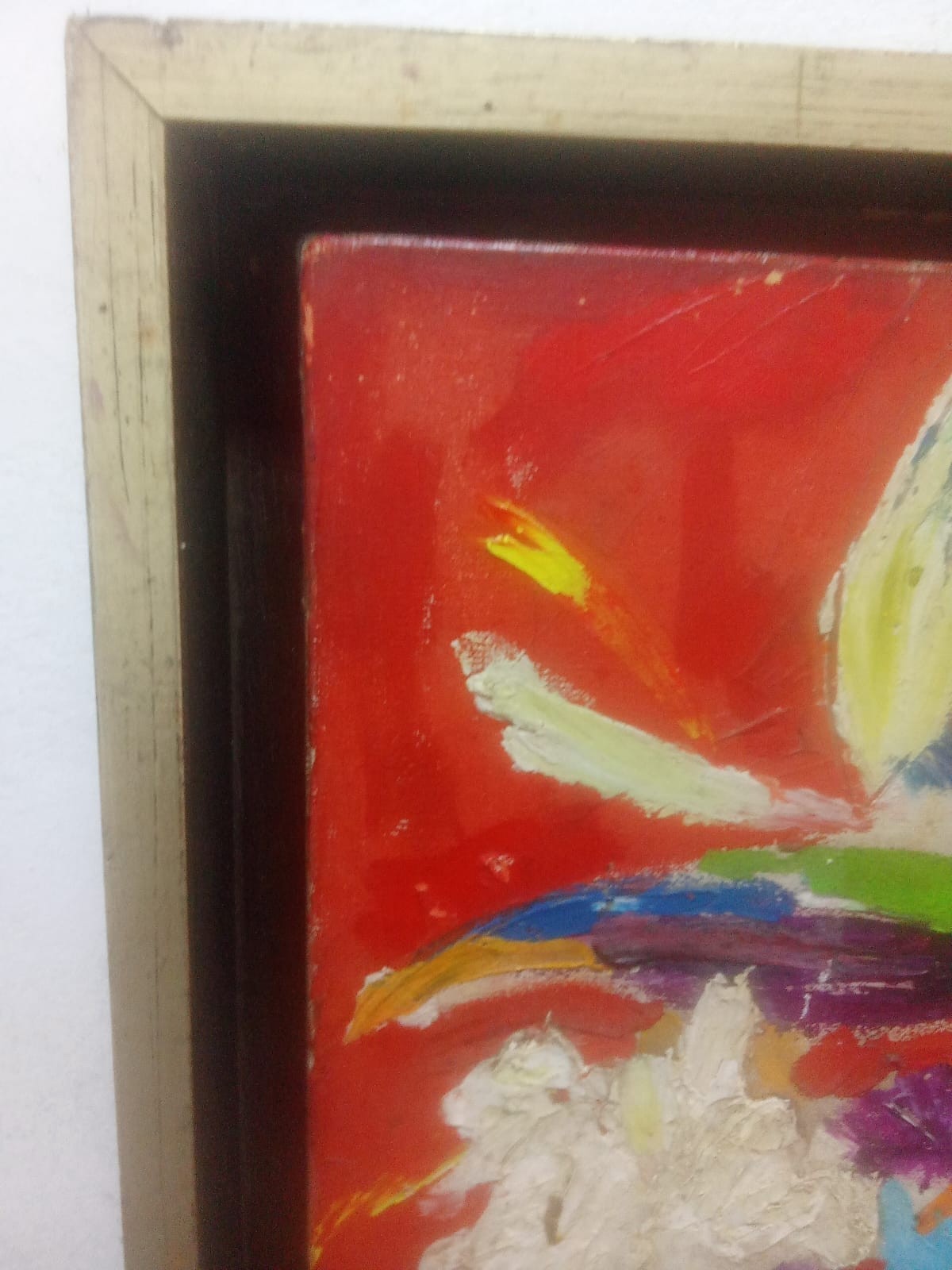 Walasse Ting (1929 - 2010) Chinese, Ding Xiongquan - Oil on Canvas / Signed