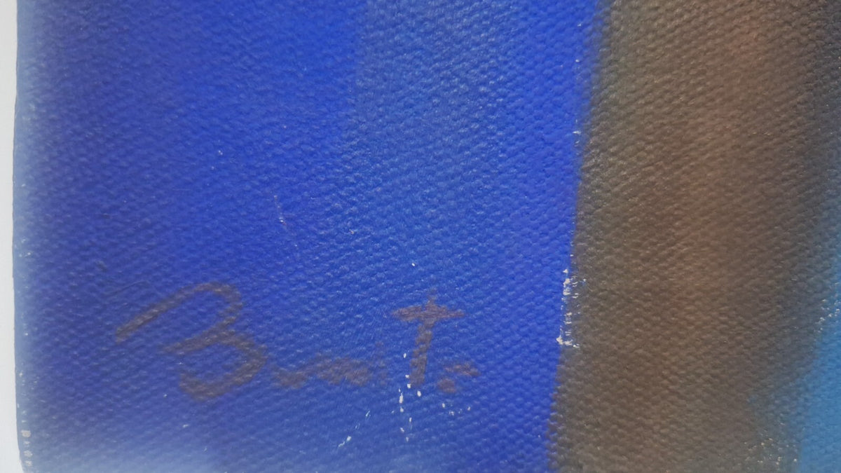 Alvaro Benitez "Oceano" - Oil Canvas painting / signed / Contemporary art
