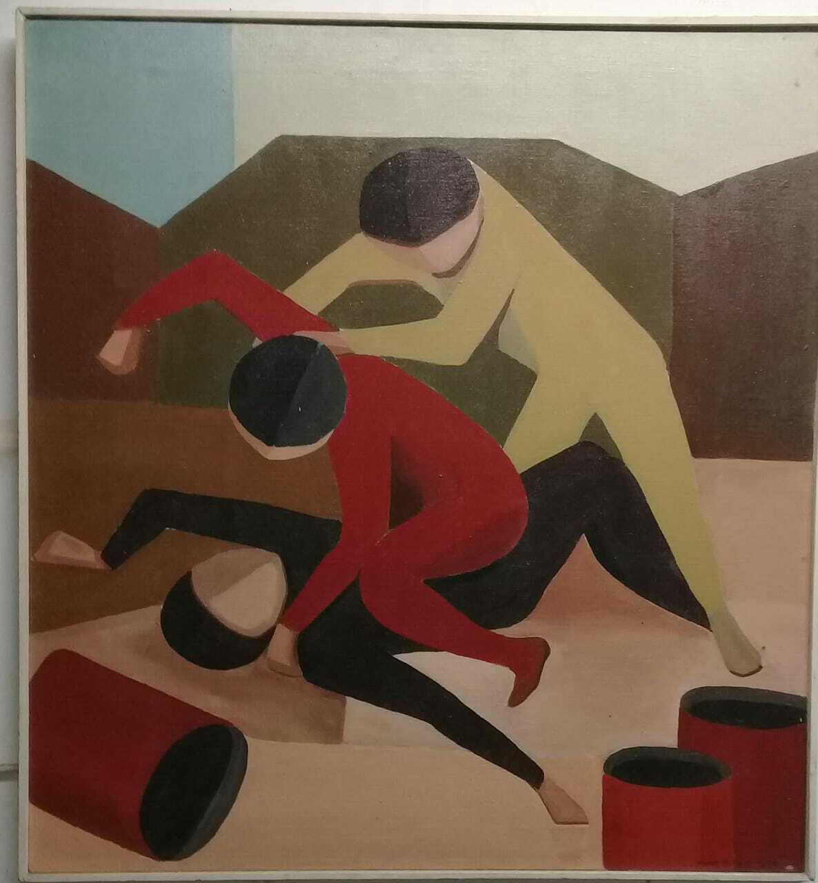 Amazing Oil Painting : VILMA MIGLIO - Contemporary Surrealism artwork / Auction