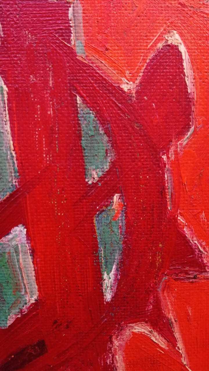 FINE Brasil Contemporary art  /oil painting support "nordex"  / Wonderful piece