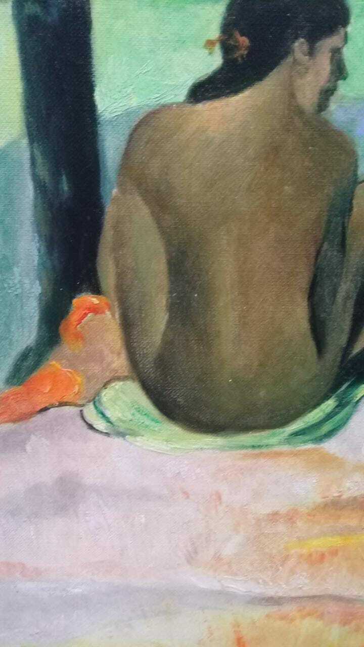 Paul Gauguin - After Oil canvas painting / signed