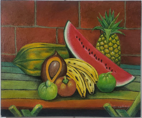 Antique Oil Canvas 1976 Signed "Guillen" - Amazing Still Life / FINE Vintage