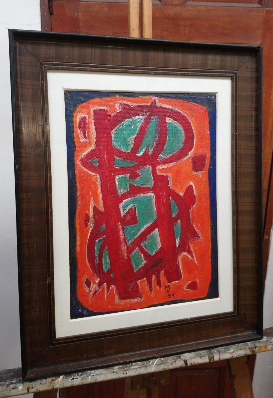 FINE Brasil Contemporary art  /oil painting support "nordex"  / Wonderful piece