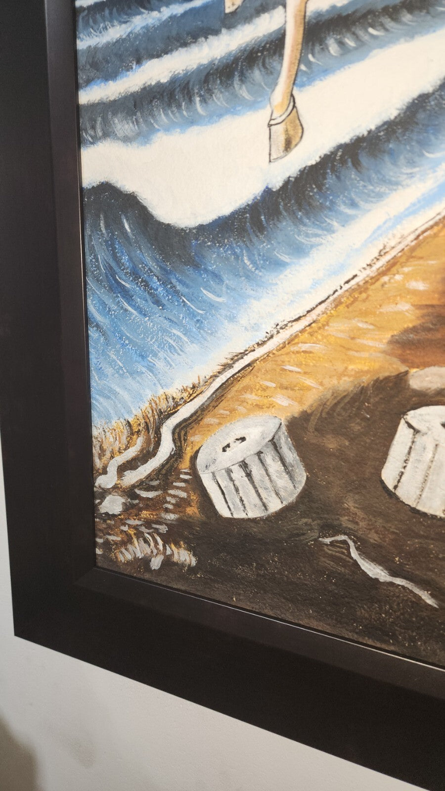 MANNER OF Giorgio DE CHIRICO - Oil on Cardboard