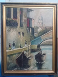 Maurice Utrillo - Oil Canvas " In the style" Unique / Signed