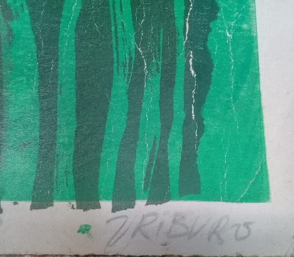 Nicolas Garcia Uriburu - Lithograph / Signed / Unique