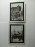 Paul STRISIK (1923 - 1995) - Two Oil painting / Signed / Contemporary American M