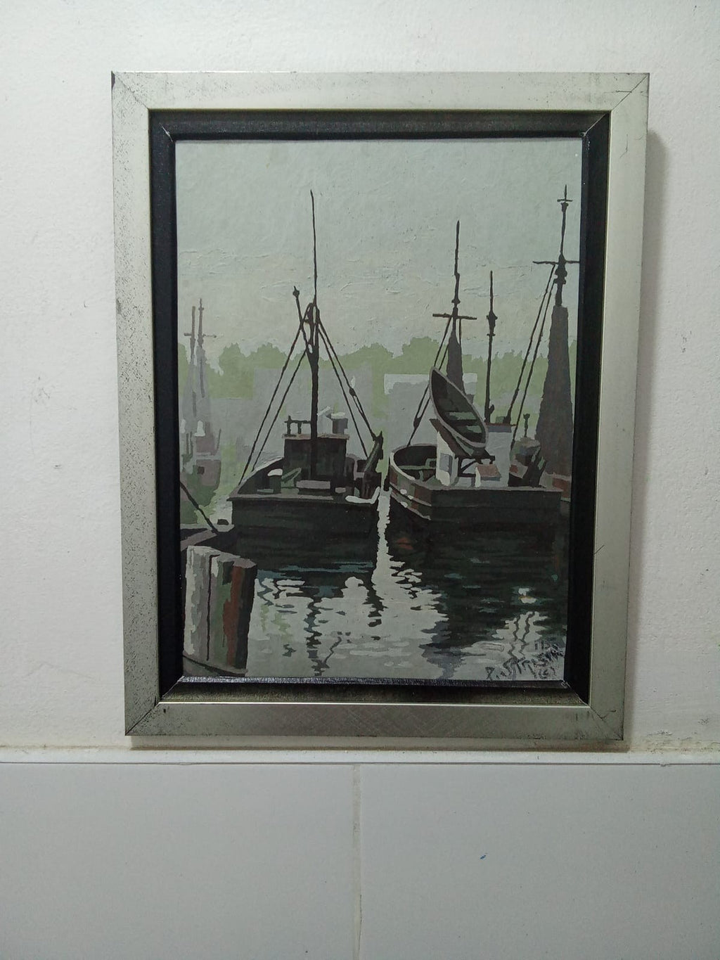Paul STRISIK (1923 - 1995) - Two Oil painting / Signed / Contemporary American M