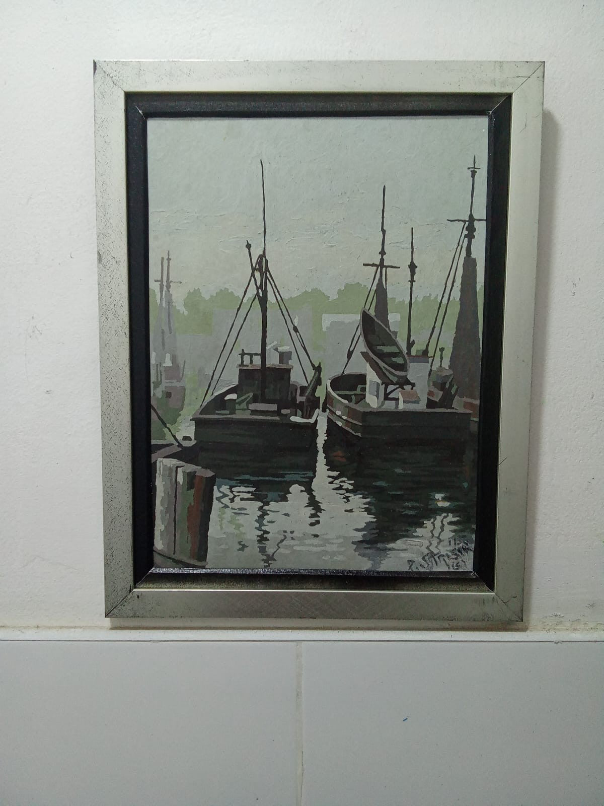 Paul STRISIK (1923 - 1995) - Two Oil painting / Signed / Contemporary American M
