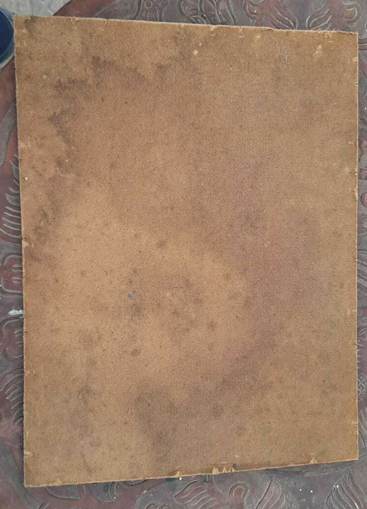Peruvian Contemporary Old Master: OLIVA LARA 1984 - FINE ARTWORK