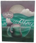 FINE ART: LUIS ZEVALLOS HETZEL / Oil Canvas Painting /  1993 / AMAZING!