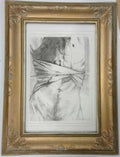Colombian Master / Luis Caballero ( 1943 - 1995) Drawing Cardboard Signed 