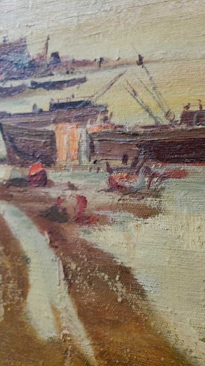 Style of Emile Albert Gruppe - Oil canvas / SIGNED /  landscape