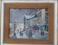 Anna Dubsky - Oil canvas painting / European landscape