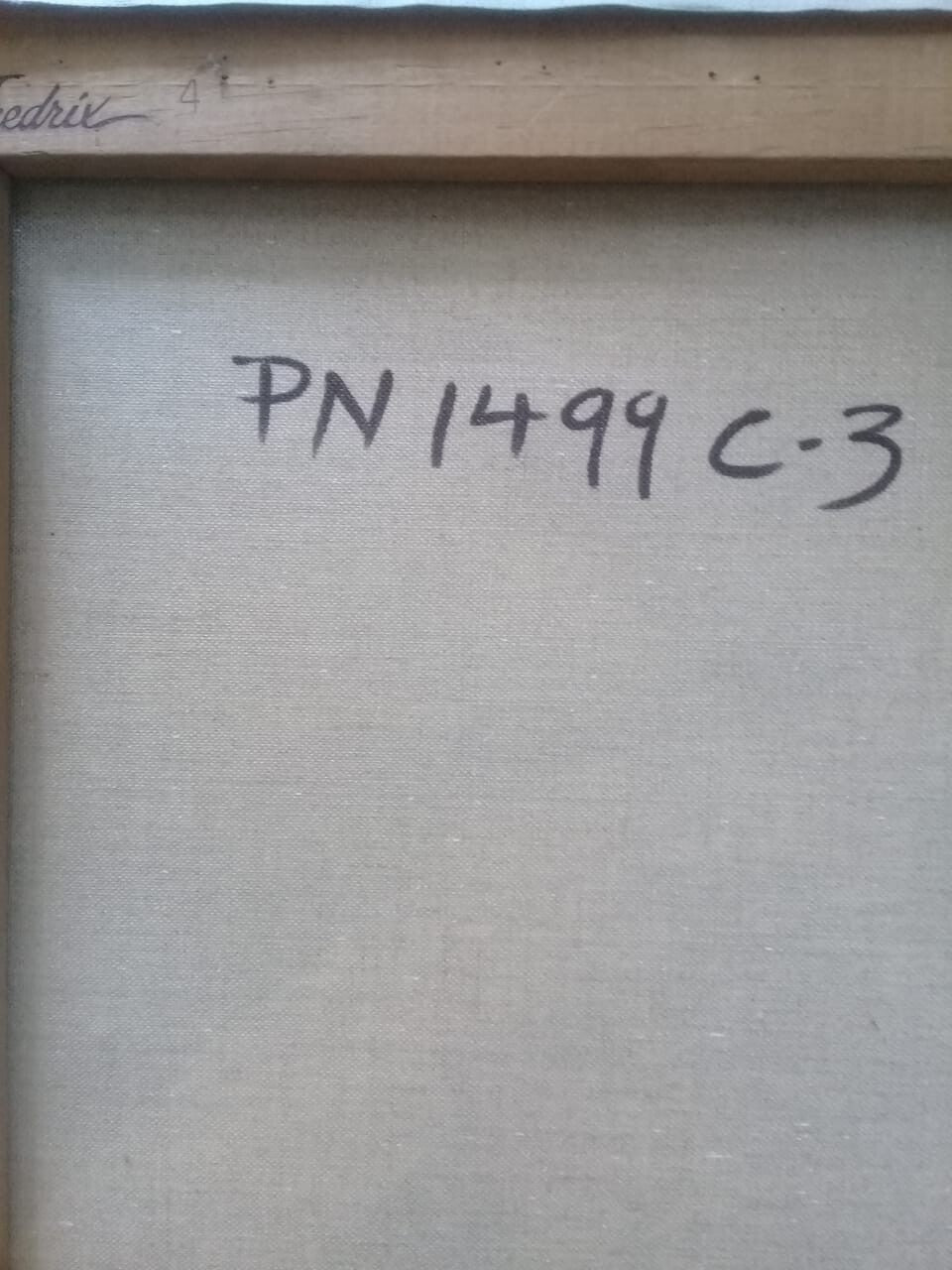 Patrick Nagel - Oil  Canvas Painting "AFTER"  / Signed