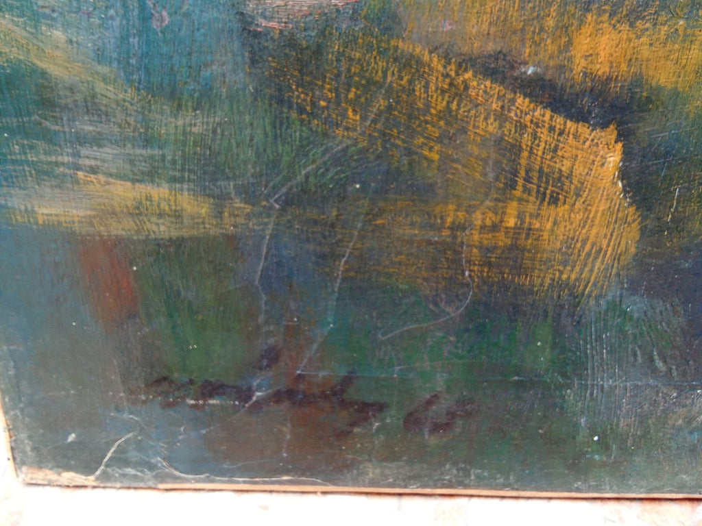 Contemporary Peruvian Master: Alberto Dávila Zavala (1912 - 1988) "Untitled"