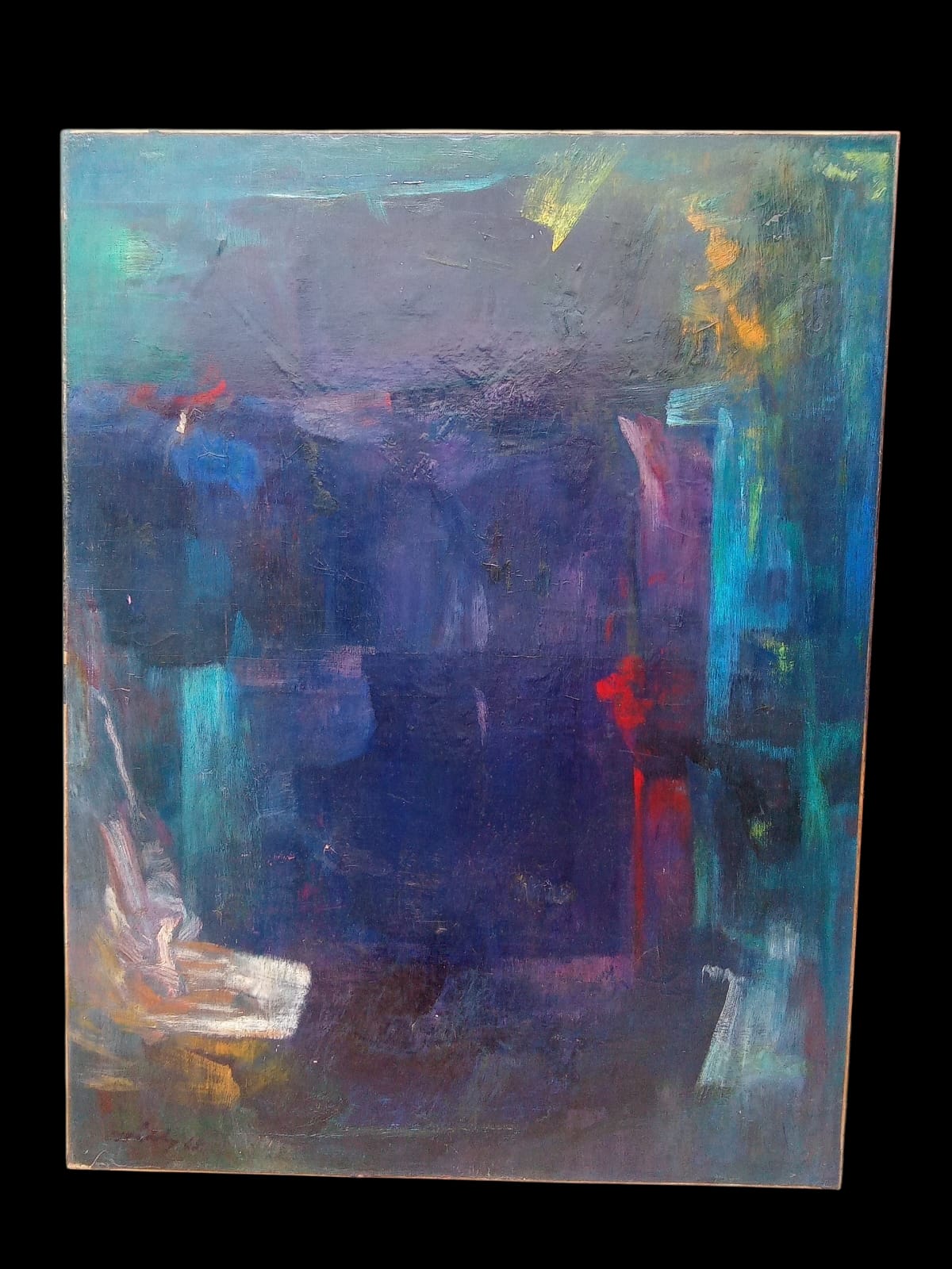 Contemporary  Peruvian Master: Alberto Dávila Zavala (1912 - 1988) "Sin Título"