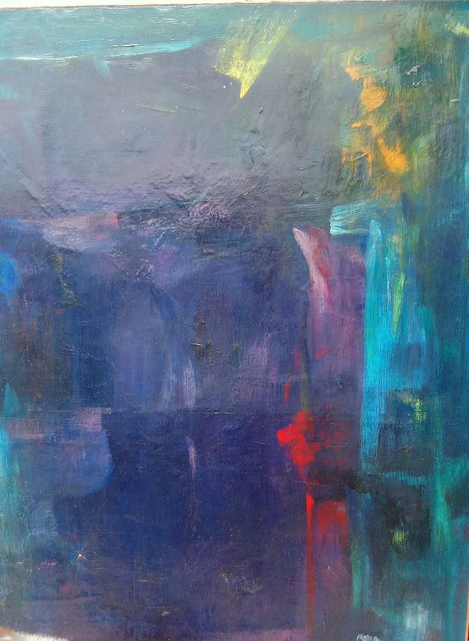 Contemporary  Peruvian Master: Alberto Dávila Zavala (1912 - 1988) "Sin Título"